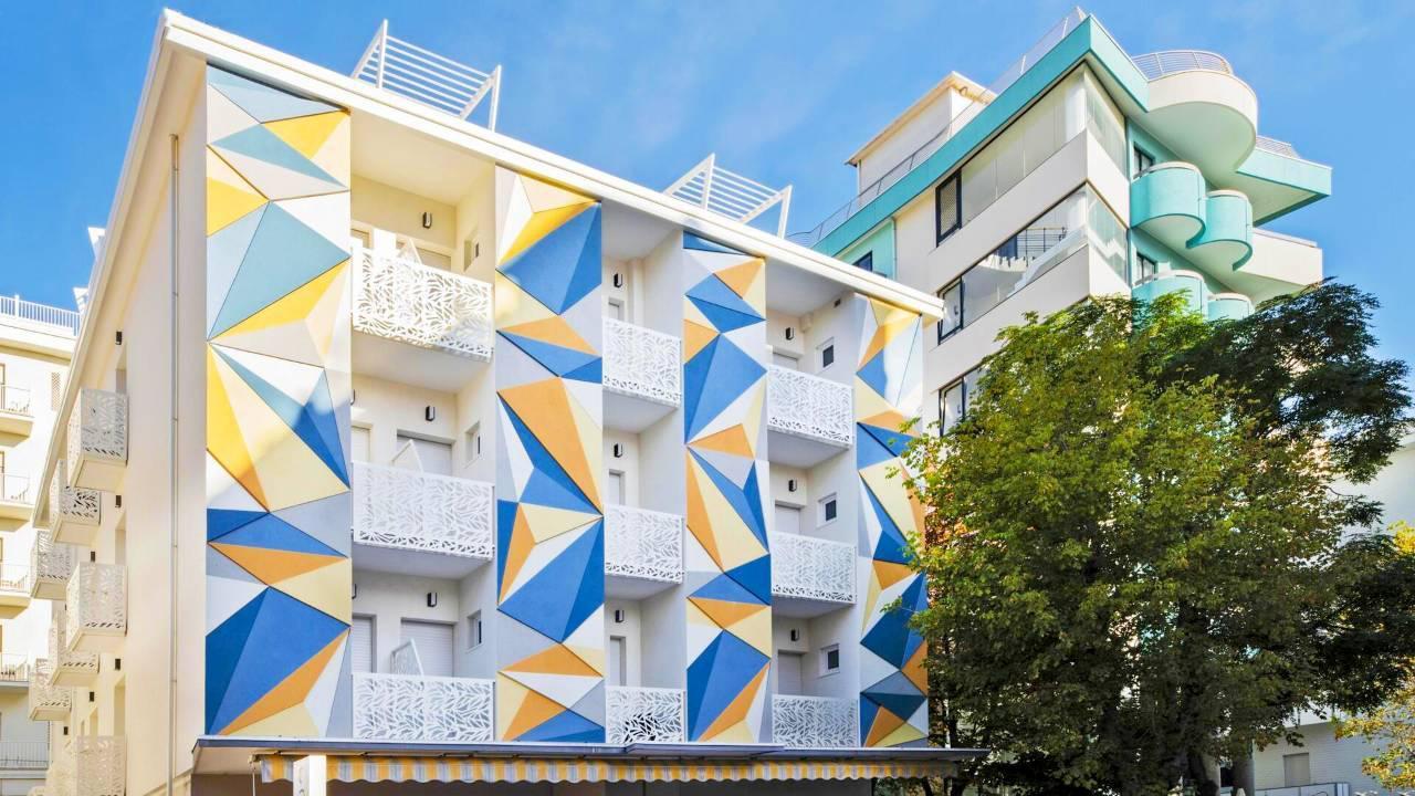 Color Hotel Ρίμινι Εξωτερικό φωτογραφία